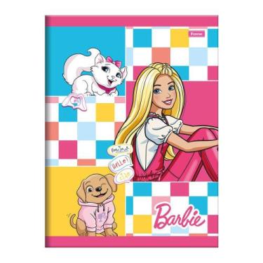 Imagem de Caderno Brochura Barbie - Bonjour - 80 Folhas - Foroni