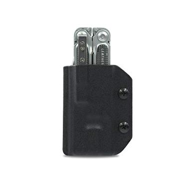 Imagem de Clip & Carry Kydex Capa multiferramenta para o Leatherman Free P4 – Feita nos EUA – Capa para coldre multiferramentas EDC – Preta