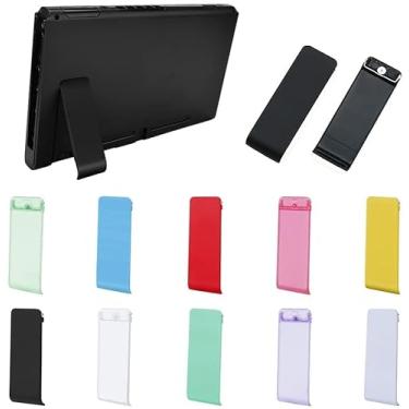 Imagem de Suporte traseiro colorido com suporte para console Nintend Switch NS NX Joy-Con (verde)