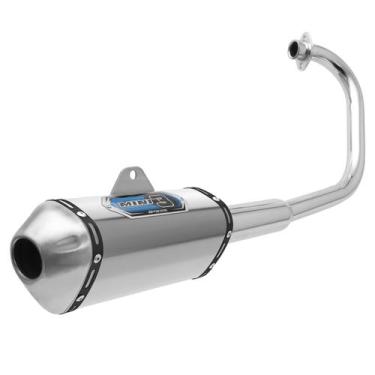 Imagem de Escapamento Pro Tork Mini 3 Curva Cromada Titan 150 / Fan 150 Esd 2009