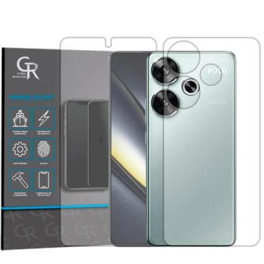 Imagem de Película Hidrogel HD Frente e Verso Compativel Para Xiaomi Poco F6 - G