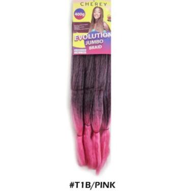 Imagem de Kanekalon Jumbo Jumbão Cabelo Para Trança Box Pacotão 400g - bbless, 1