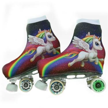 Imagem de Polaina Cobre Patins Coleção Unicórnio Estampa 1 - PATINASHOW, P