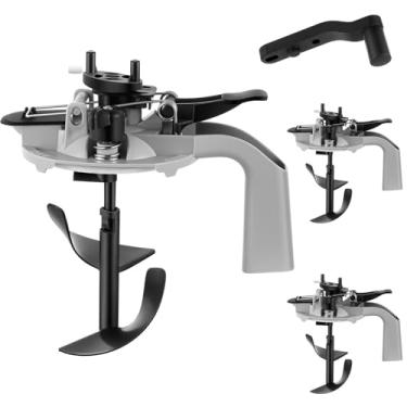 Imagem de MorningRo 3 peças de lata de tinta, tampa de mistura, tamanho de um litro, bico de despejo, dispensador de tinta com alça de aderência, lâmina de mistura de tinta para agitação e armazenamento de