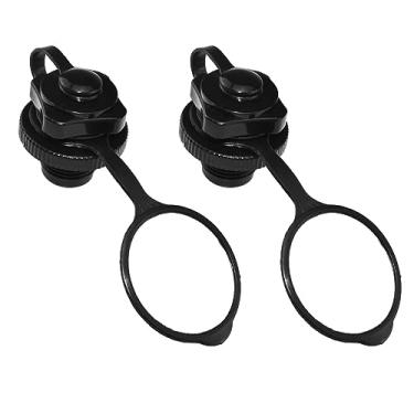 Imagem de Aifeier ET 2 peças de válvulas de ar de barco inflável, válvula Boston parafuso de substituição de inflação unidirecional para bote inflável de borracha barcos de pesca