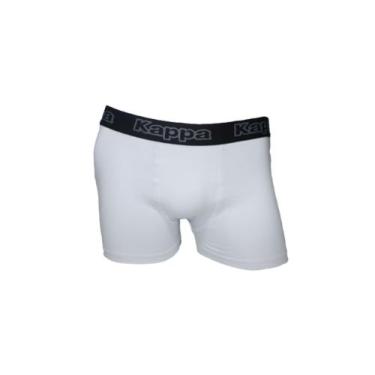 Imagem de Cueca Boxer Kappa - Tamanho GG - Cor Branco - 1 unidade - Kappa (Origi