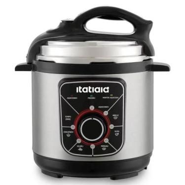 Imagem de Panela De Pressão Elétrica Itatiaia Essencial Inox 3 Litros, 110V