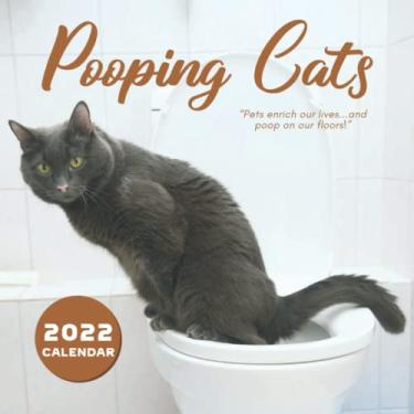 Imagem de Pooping Cats Calendar: Special Funny Gag Calendar make Everyone Laugh - Great Gifts for Adults
