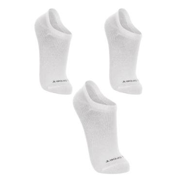 Imagem de Meia Lupo Sport Sapatilha 3170-089 C/3, Branco, Branco, Branco, 45-48