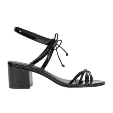 Imagem de Sandália Schutz Salto Bloco Médio Verniz