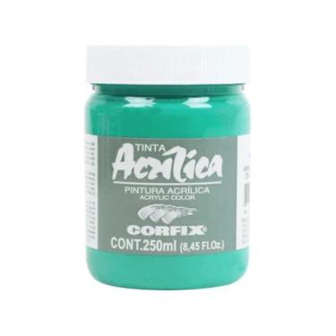 Imagem de Tinta Acrilica Corfix 250ml G1 Verde Veronese - 072