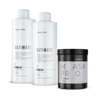 Imagem de Madamelis Ultimate Escova Progressiva Duo + Máscara Matizadora Pro Neuter Yellow