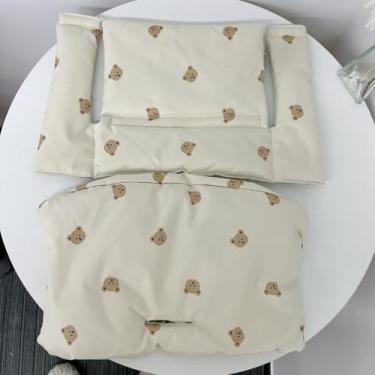 Imagem de Almofada para cadeira de jantar Baby Elephant Almofada portátil antiderrapante para sair Acessórios para cadeira de crescimento para comer para bebês, FullBear, uma peça