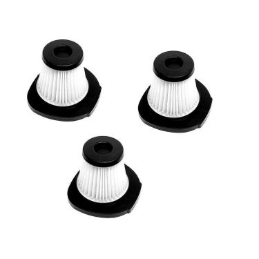 Imagem de Kit 3 Filtros Hepa Aspirador De Pó Philco Ph1100 Rapid Turbo