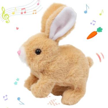 Imagem de Brinquedo de pelúcia Hopearl Hopping Rabbit Interactive 18 cm