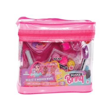 Imagem de Kit de Maquiagem Infantil Necessaire Polibrinq