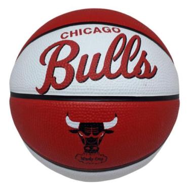 Imagem de Bola Basquete Wilson NBA Team Retro Mini - Chicago Bulls