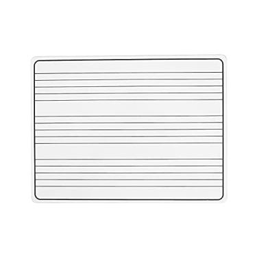 Imagem de Quadro branco com quadro branco apagável a seco, lado único, 23 x 30 cm, uso doméstico ou escolar