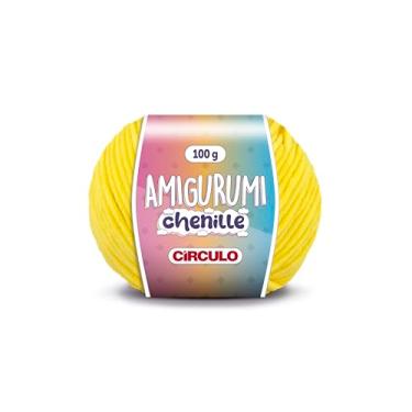Imagem de Linha Amigurumi Chenille - Circulo - 100g - 110 metros - 909 TEX (1317-Solar)