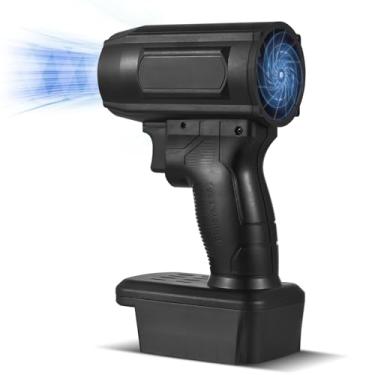 Imagem de Portão portátil portátil portátil 1155W 58000rpm Velocidade de ritmo de ritmo ajustável Bateria recarregável de soprador seco operado por uma operação de botão para limpeza