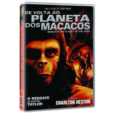 Imagem de DVD De Volta Ao Planeta dos Macacos Resgate Capitão Taylor - ÁGATA