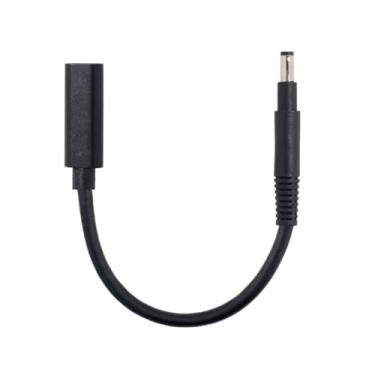 Imagem de Cablecc Tipo C USB-C fêmea entrada para DC 4,81,7 mm Power PD cabo de carregamento adequado para laptop 18-20 V