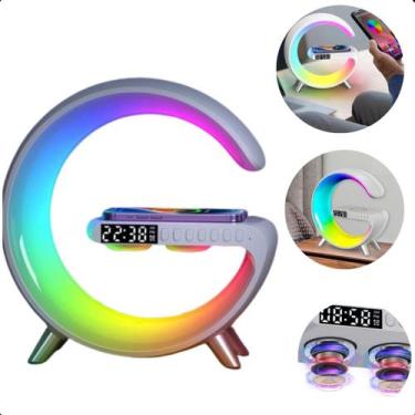 Imagem de Luz LED Multicolorida 127/220v Com Tela Som Bluetooth - FAZA