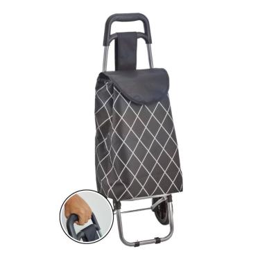 Imagem de Carrinho De Compras Carrinho De Feira Dobravel Super Leve