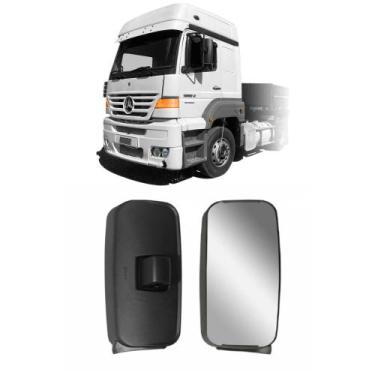 Imagem de Espelho retrovisor convexo caminhão mb axor atego 1938s principal l/d 
