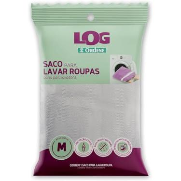 Imagem de Ordene - Saco para Lavadora de Roupas, Tamanho Médio, Linha Log