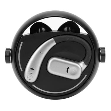 Imagem de Fockety Fones de Ouvido Sem Fio, 2 Pares de Fones de Ouvido Bluetooth, Fones de Ouvido Estéreo Sem Fio, Microfone de Cancelamento de Ruído, Carregamento Rápido e Broto de Ouvido de (Preto)