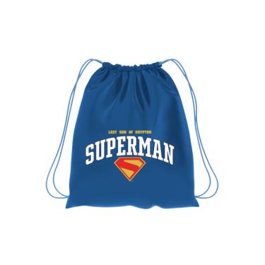 Imagem de String Bag Azul Superman Logo Filme
