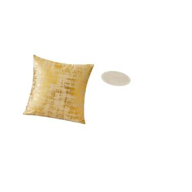 Imagem de Fenteer Capa de Almofada Elegante para Sofá E Tapete Redondo Versátil para Sala de Estar, Escritório, Dormitório, Carro, Lavanderia, Corredor, Decoração de Ca