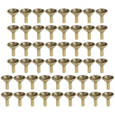 Imagem de 50 peças de suporte de incenso de refluxo de metal, queimador de incenso em cascata, suporte de incenso de , suportes de cone de incenso