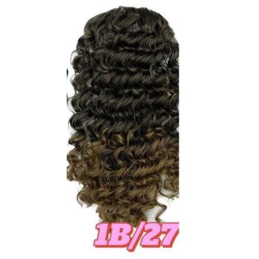 Imagem de Rabo De Cavalo Cacheado Orgânico 45cm Com Ajustes Curto - mhair, t1b27