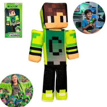 Imagem de Brinquedo Boneco Figura de Ação Pelúcia Infantil Youtuber Minecraft Ca
