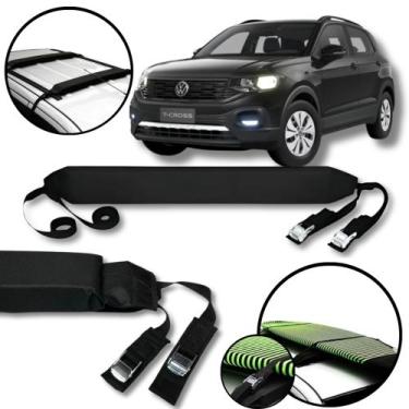 Imagem de Rack Teto Prancha Surf Carro Com Cinta Volkswagen T-CROSS - BR18
