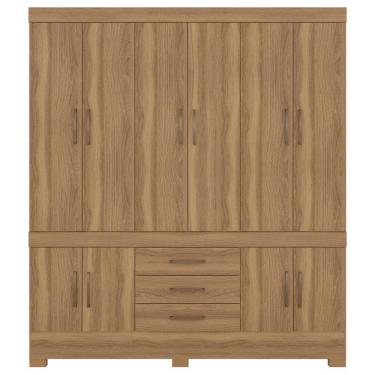 Imagem de Guarda Roupa Casal 10 Portas 83530 Amendola Touch Demobile Amendola Touch