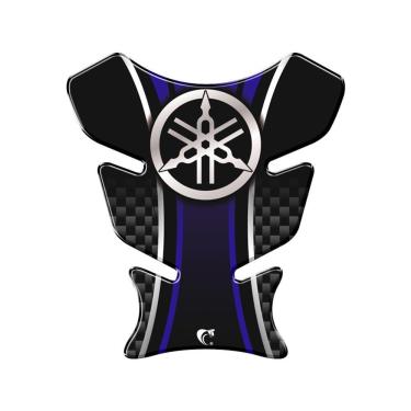 Imagem de Adesivo Protetor De Tanque Moto Yamaha Diapasão Azul