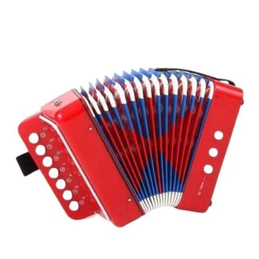 Imagem de Sanfona Musical Infantil Mini Acordeom - Shiny Toys