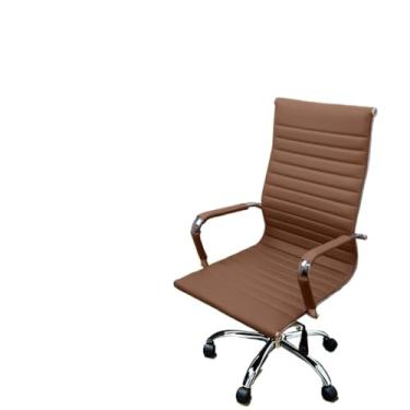 Imagem de Cadeira Executiva Com Encosto Alto(Marrom)