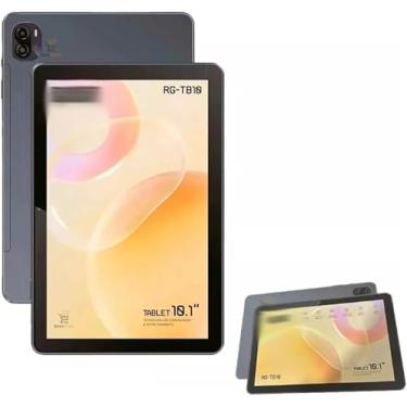 Imagem de Tablet 10.1" Android 12, 4GB RAM, 64GB, Octa-Core T610, Tela 1920x1200, Bateria 6000mAh, Câmera 13MP, Type-C