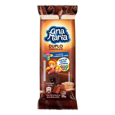 Imagem de Bolinho Ana Maria Duplo QD+ Chocolate 35g