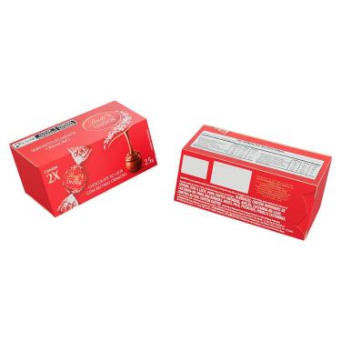 Imagem de Chocolate Lindt Lindor Sabor Chocolate Ao Leite com Recheio Cremoso 25g