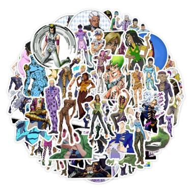 Imagem de Pacote de adesivos JoJo`s Bizarre Adventures Anime 50 unidades