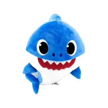 Imagem de Baby Shark - Pelúcia 30Cm Com Música - Daddy Shark