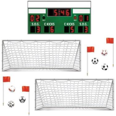 Imagem de Acessório de festa de adereços de futebol (1 unidade) (13/pacote)