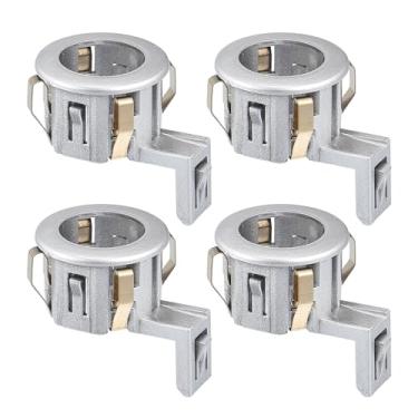 Imagem de VekAuto Suporte de retentor de sensor de estacionamento compatível com Honda Odyssey 2011-2017, suporte de sensor auxiliar de estacionamento de plástico durável prateado