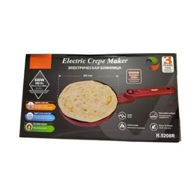 Imagem de Panquequeira Elétrica 220v Tapioqueira Crepioca Omeleteira(Vermelho)