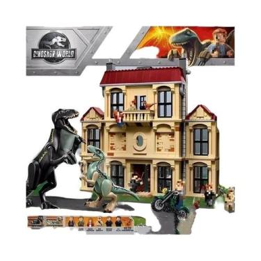 Imagem de Blocos De Montar Tyrannosaurus Rex Ataque De Dinossauro Jurássico 7694